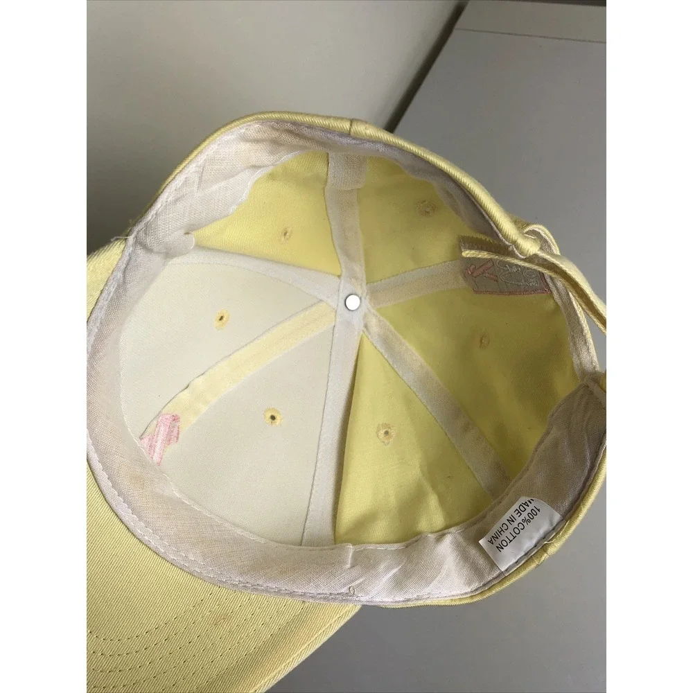 McDonald's 2006 Breast Cancer Awareness Cap Hat Yellow
